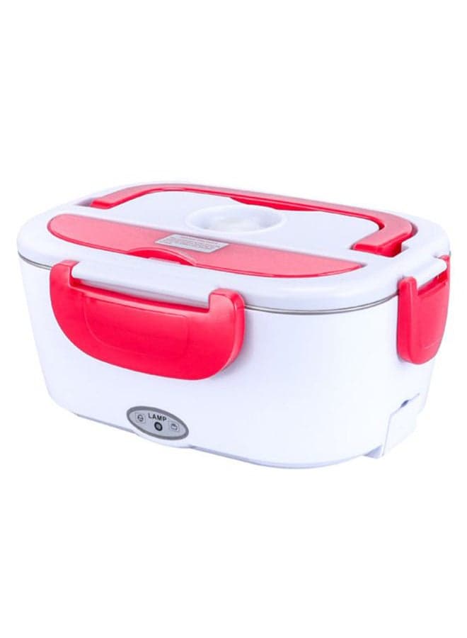 Multi-Functional Electric Heating Lunch Box With Removable Container Red/White