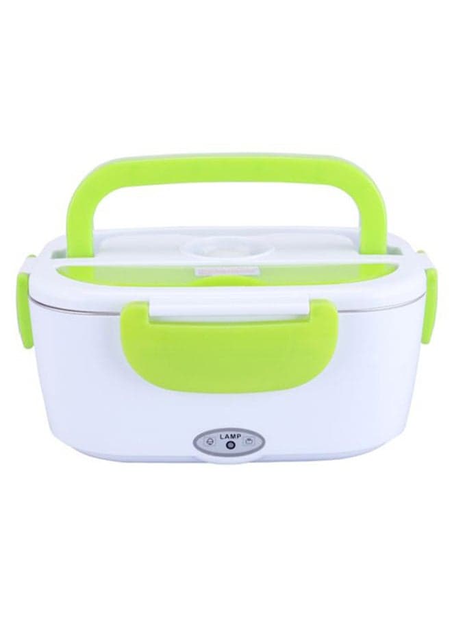 Multi-Functional Electric Heating Lunch Box With Removable Container Green/White