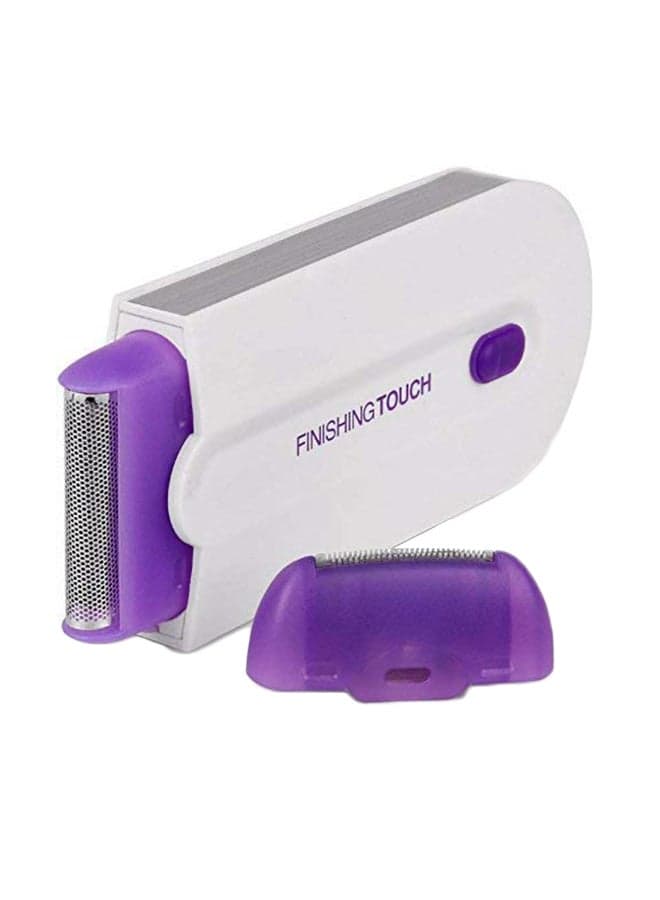 Rechargeable Hair And Beard Trimmer White/purple