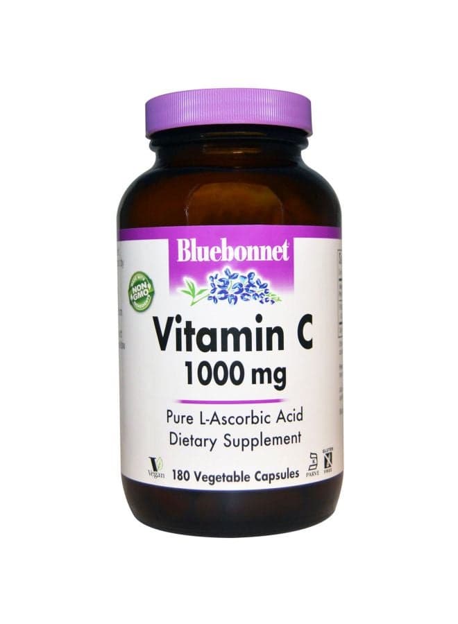 Vitamin C Dietary Supplement 1000 Mg - 180 Capsules