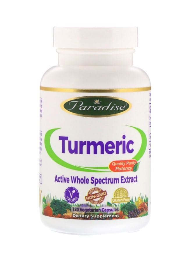 Turmeric Dietary Supplement - 120 Vegetarian Capsules