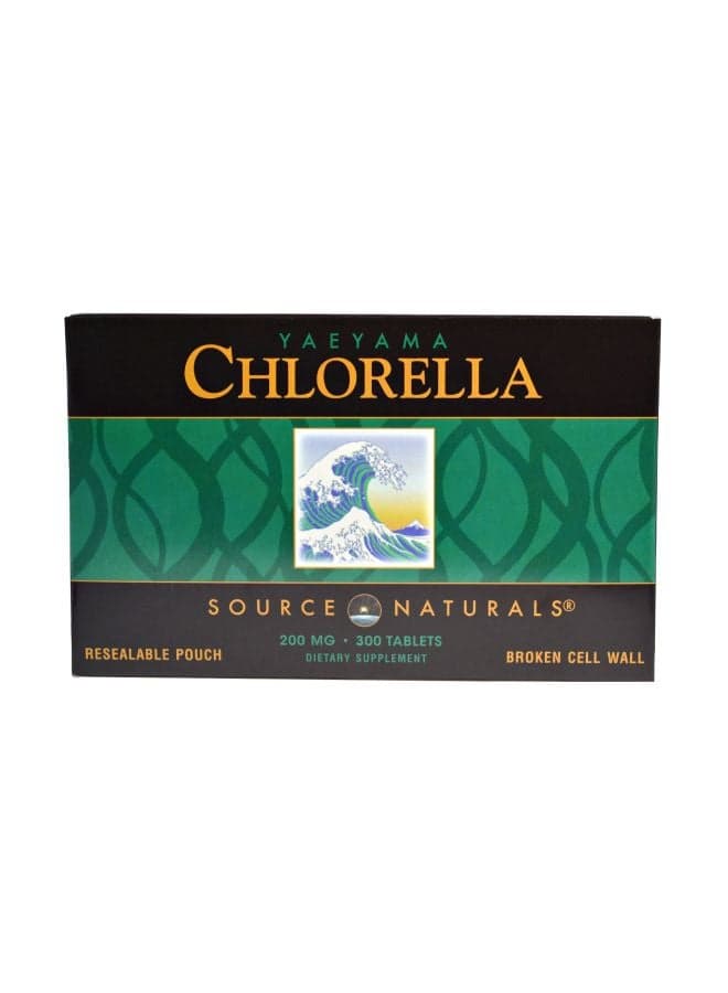 Yaeyama Chlorella 200mg Dietery Supplement - 300 Tablets