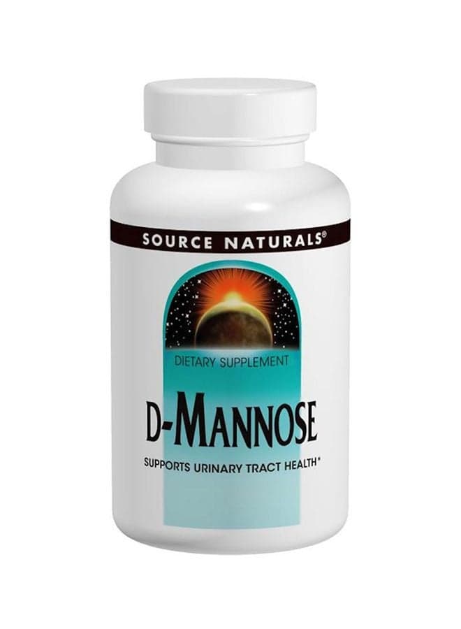 D-Mannose Dietary Supplement 500mg - 60 Capsules