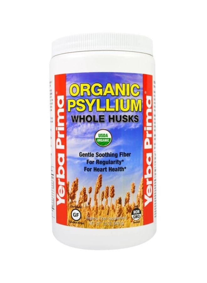 Organic Psyllium Whole Husk Dietary Supplement