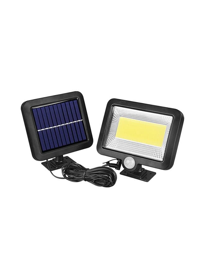 100 COB Solar Energy Wall Mounted Night Lamp Multicolour 16x8x12cm