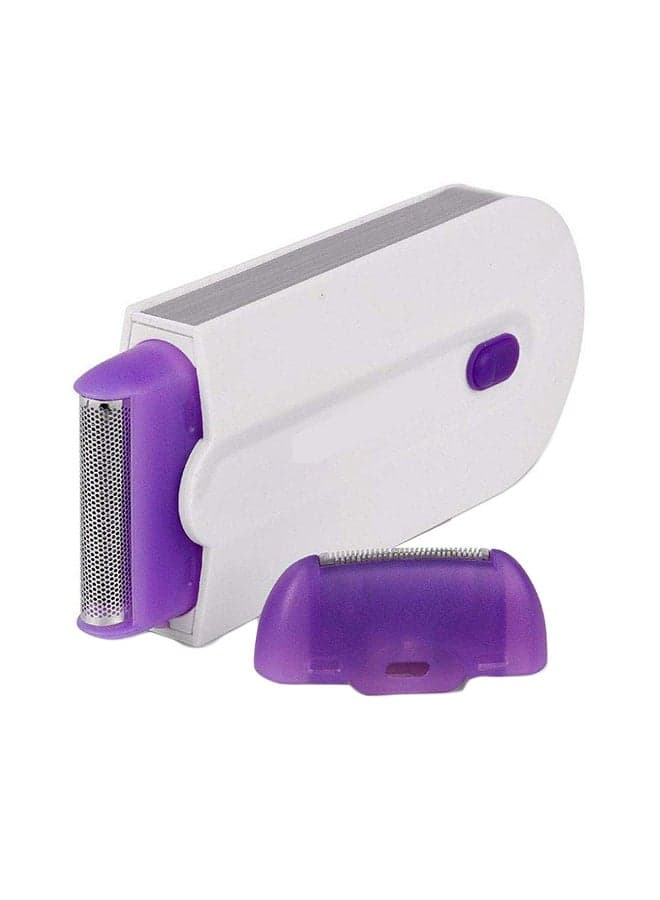 Rechargeable Metal Epilator White/Purple