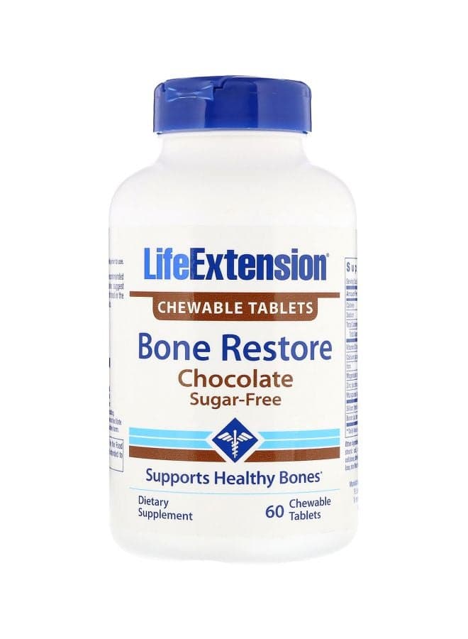 Bone Restore Dietary Supplement - 60 Chewable Tablets