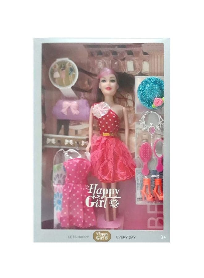 Stylish Doll With Accessories Set