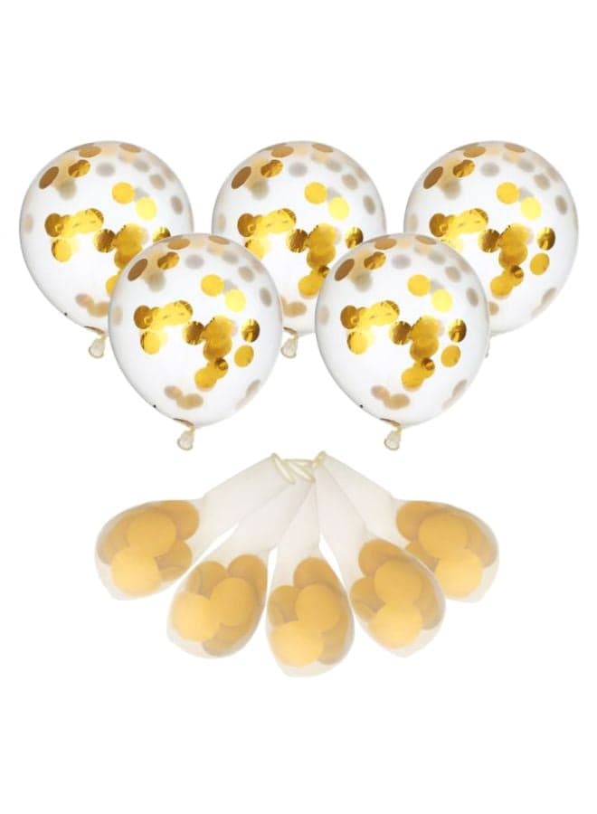 40-Piece Confetti Party Latex Balloon Set 12inch