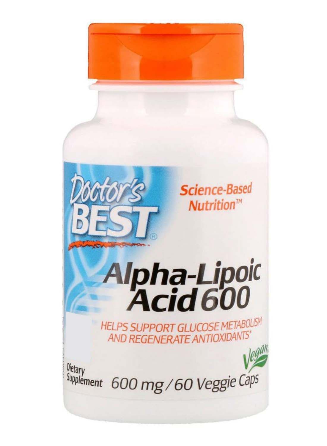 Alpha-Lipoic Acid 600 - 60 Veggie Capsules