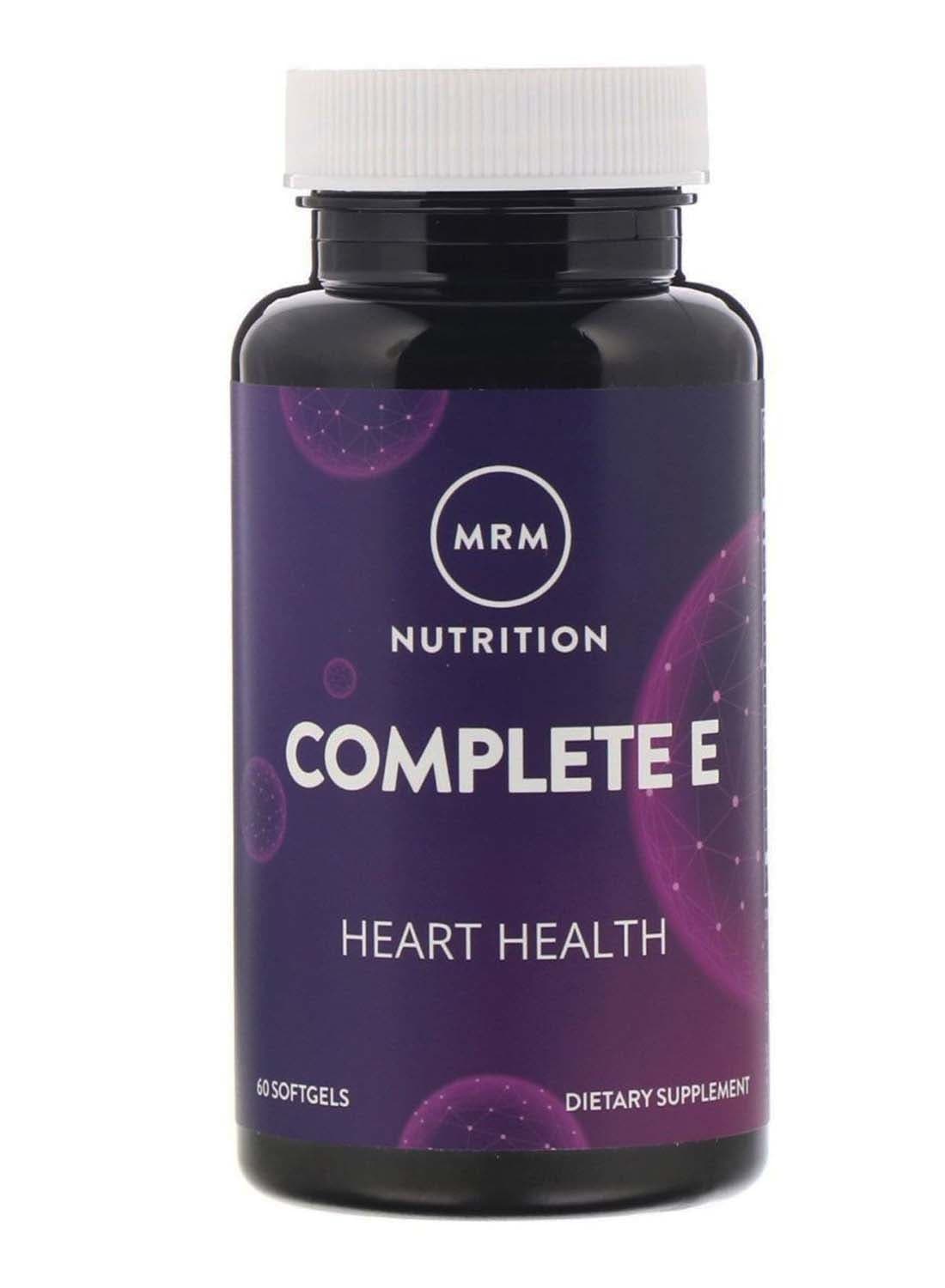 Nutrition Complete E For Heart Health - 60 Softgels