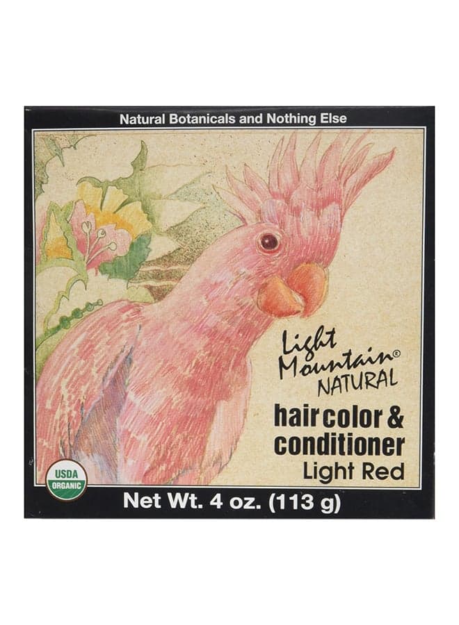 Hair Color And Conditioner Light Red
