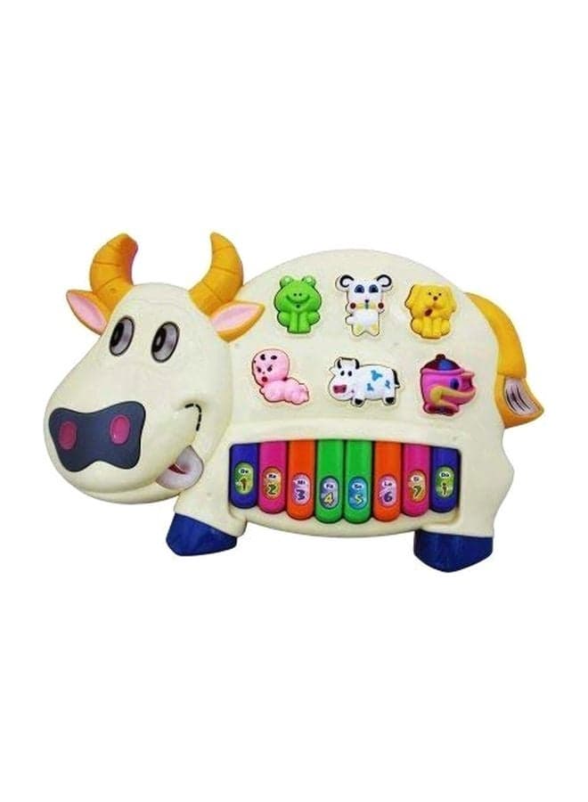 Funny Cow With 3 Modes Animal Sound Musical Piano