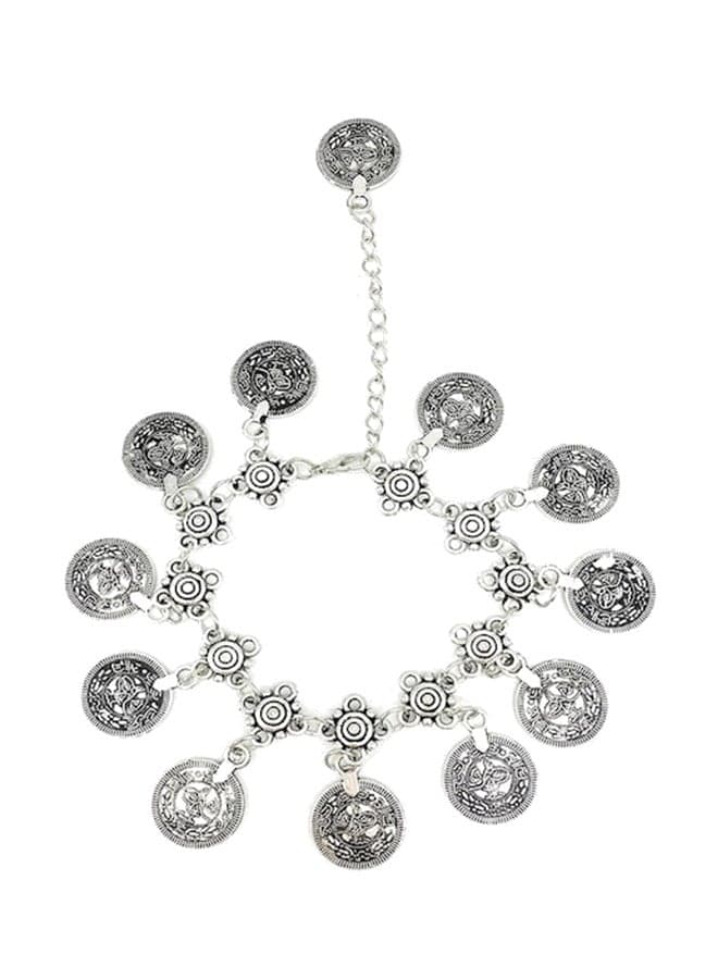 Round Shape Tassel Vintage Adjustable Chain Anklet