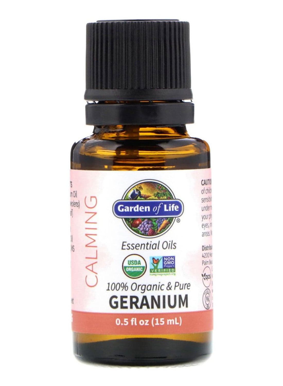 Organic Calming Geranium Essential Oil 15ml
