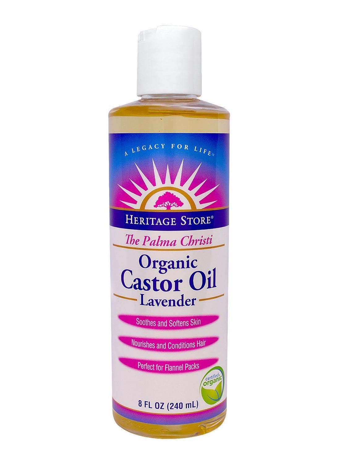 The Palma Christi Lavender Organic Castor Oil 240ml