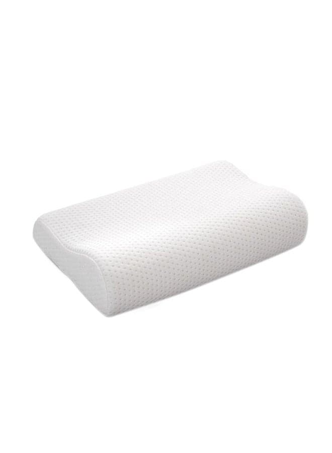 Memory Pillowcase Polyester White 61x13x45cm
