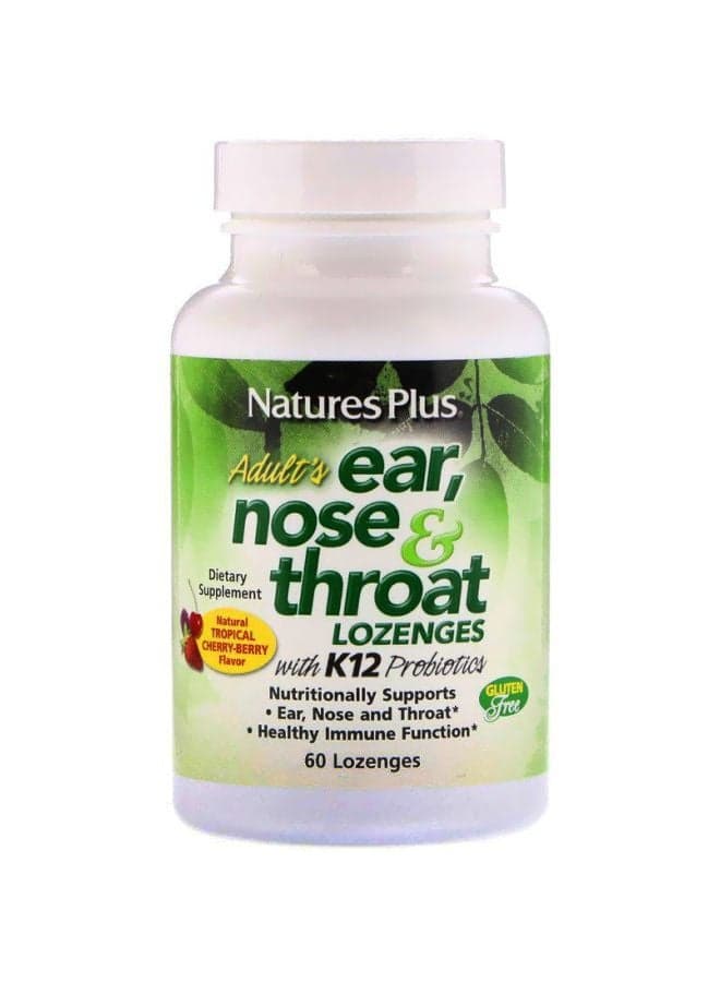 Adult's Ear, Nose And Throat Lozenges- 60 Lozenges