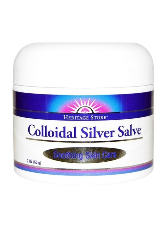 Colloidal Silver Salve Skin Moisturizer