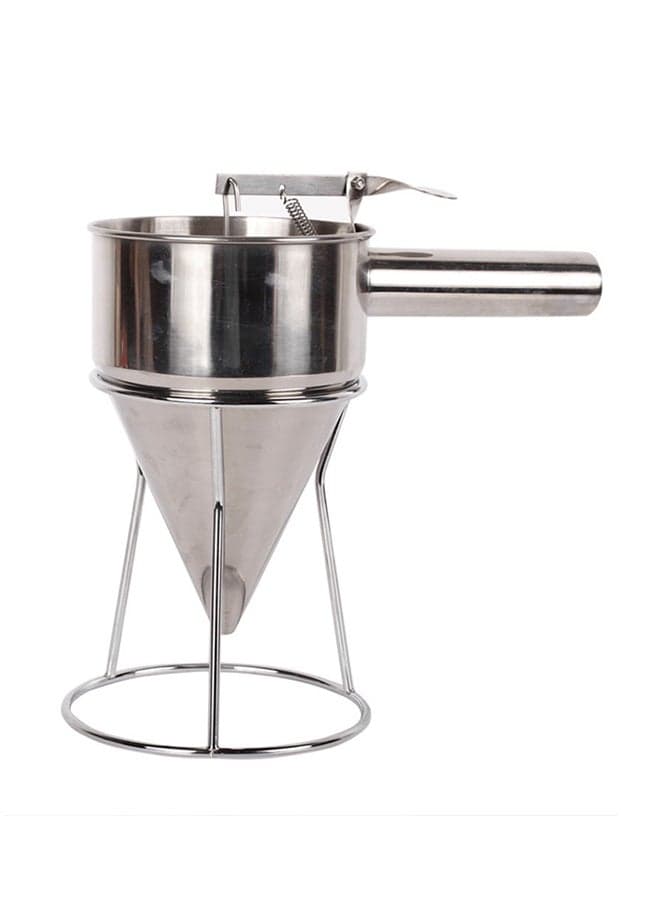 Pancake Batter Dispenser Silver 26X20cm