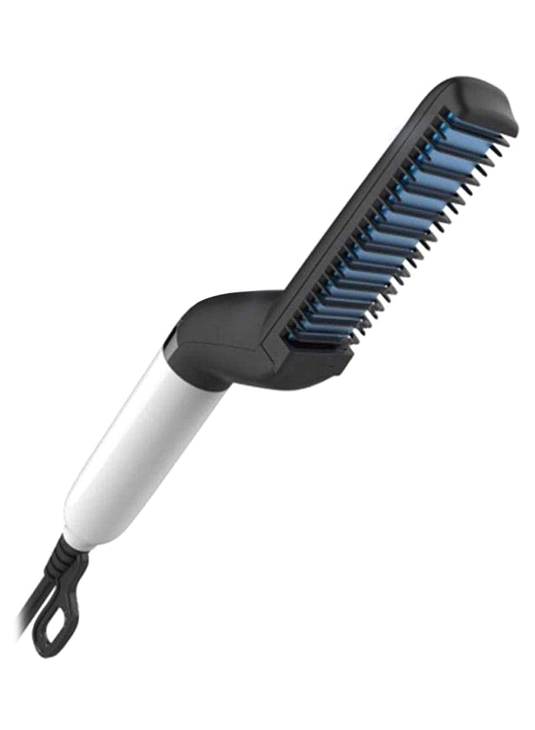 Electric Beard Straightener Black/White/Blue