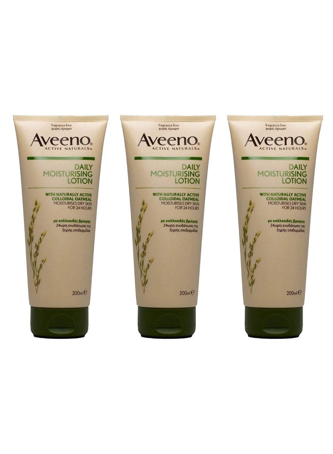 Pack Of 3 Naturally Active Colloidal Oatmeal Moisturising Lotion 3 x 200ml