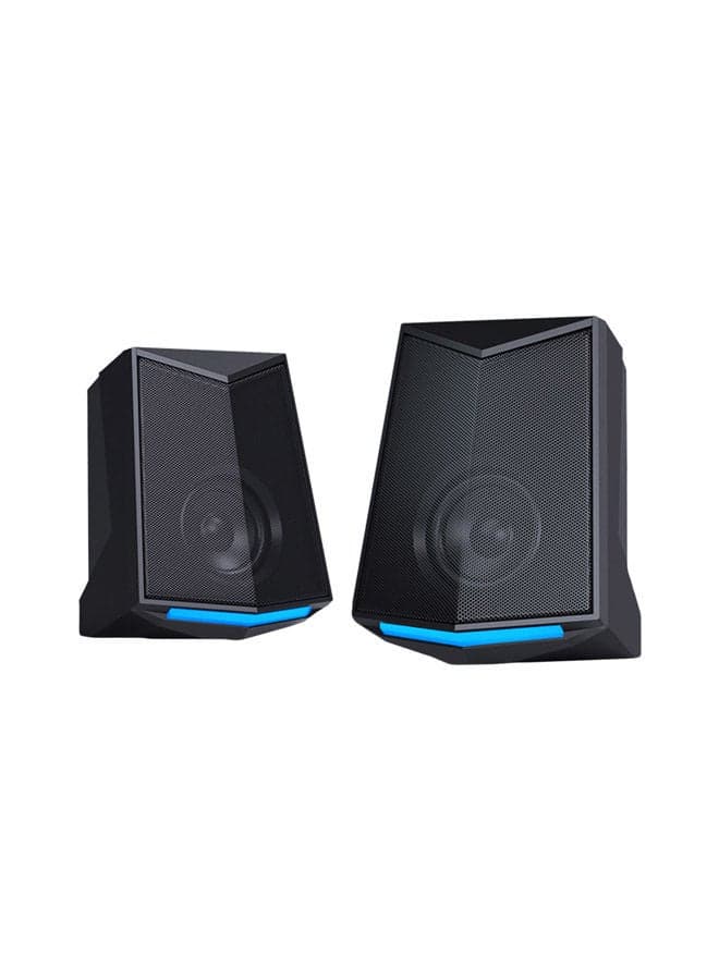 2-Piece V-115 Desktop Speaker black