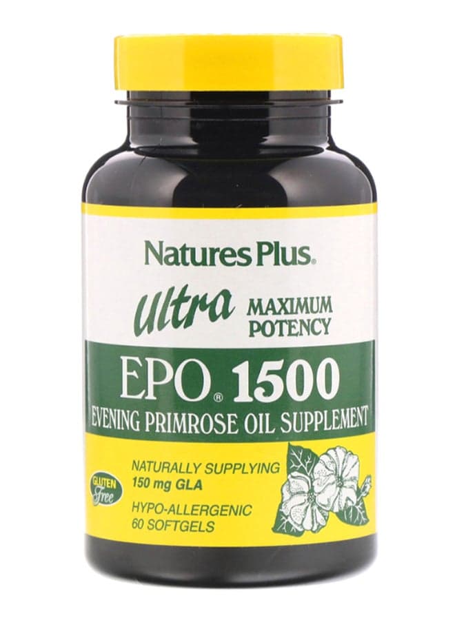 Ultra EPO 1500 Maximum Potency - 60 Softgels
