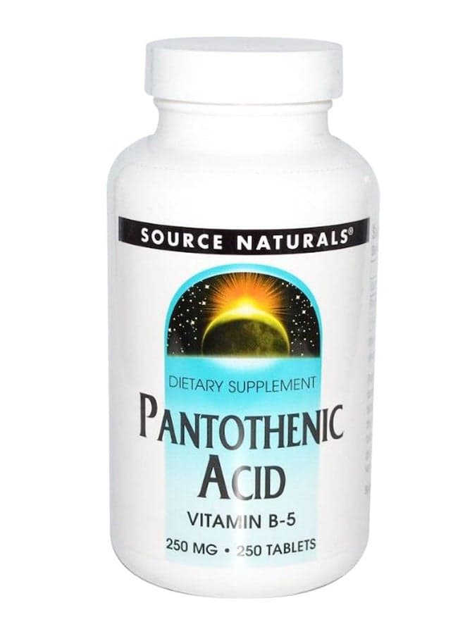 Pantothenic Acid - 250 Tablets
