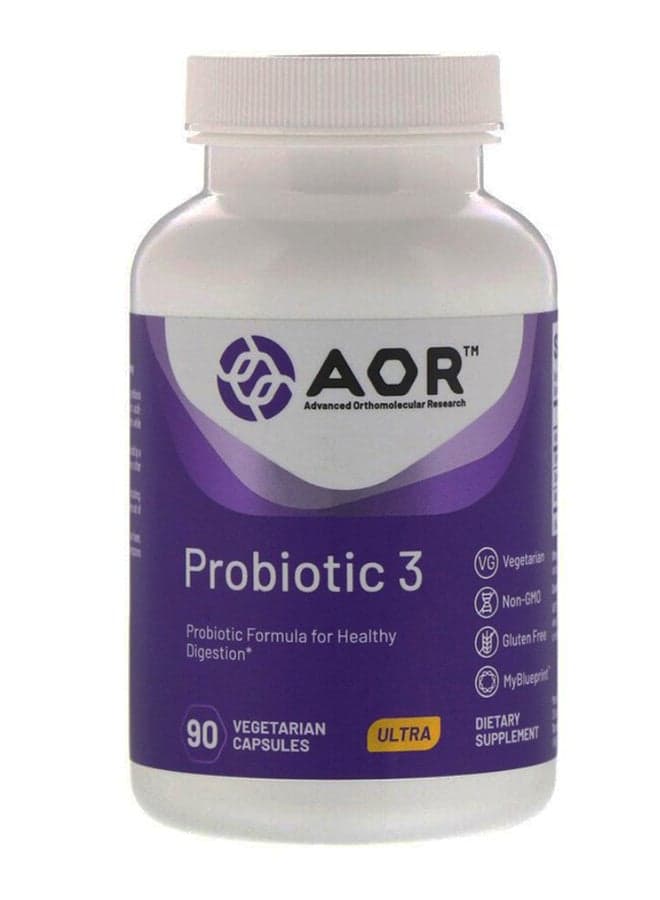 Probiotic 3 Dietary Supplement - 90 Capsules