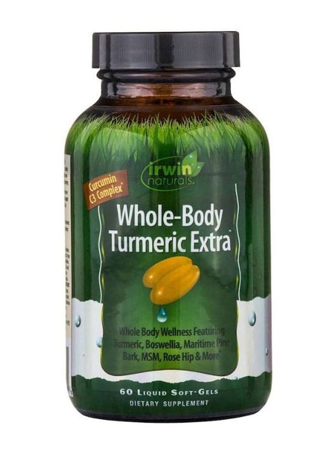 Whole-Body Turmeric Extract - 60 Liquid Softgels