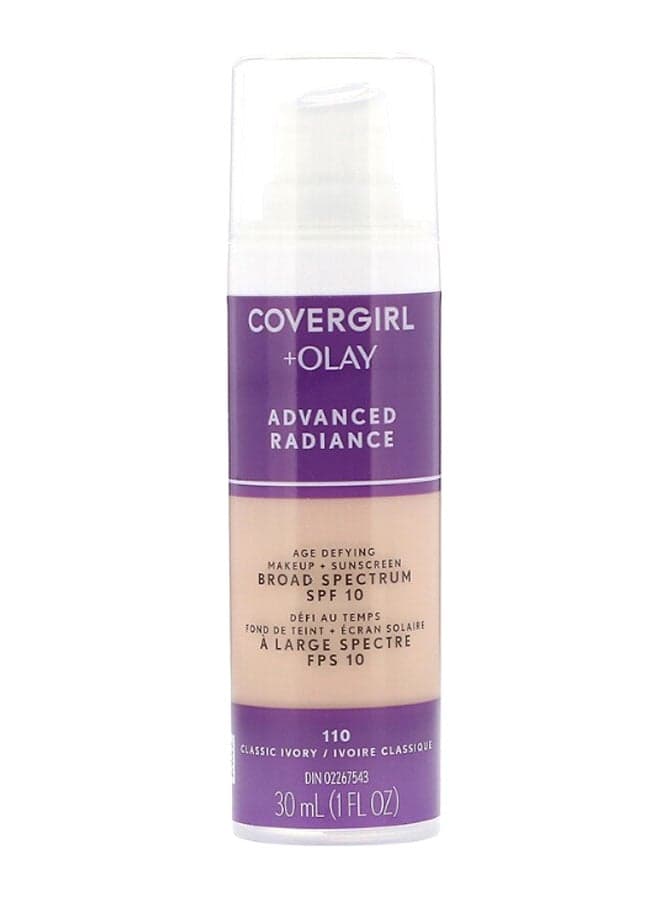 Advanced Radiance Age Defying Makeup Foundation 110 Classic Ivory