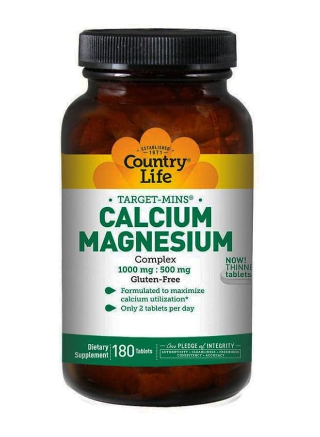 Target Mines Calcium Magnesium Complex - 180 Tablets