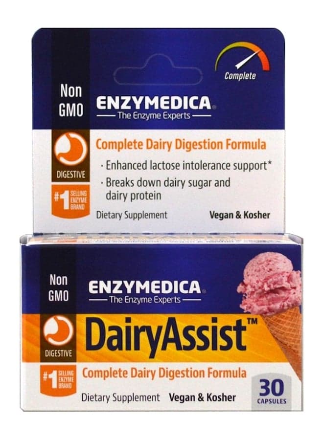 Dairy Assist Supplement - 30 Capsules