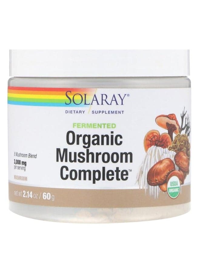 Fermented Organic Mushroom Complete Dietary Supplement