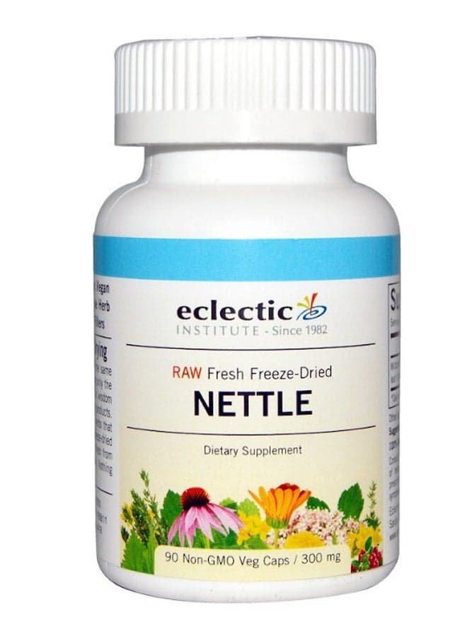 Raw Nettle Dietary Supplement 300 mg - 90 Veg Capsules