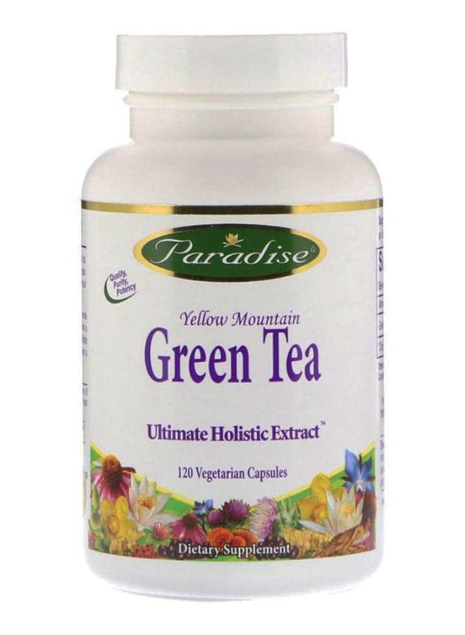 Ultimate Holistic Extract Yellow Mountain Green Tea - 120 Vegetarian Capsules
