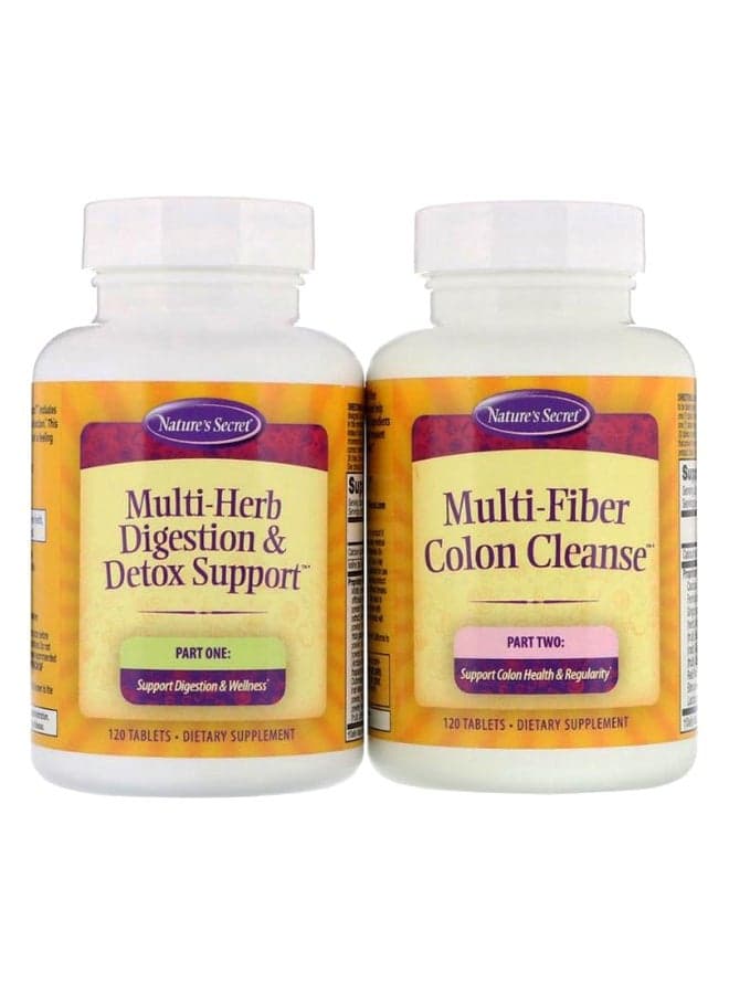 Pack Of 2 Ultimate Cleanse Bottle - 240 Tablets