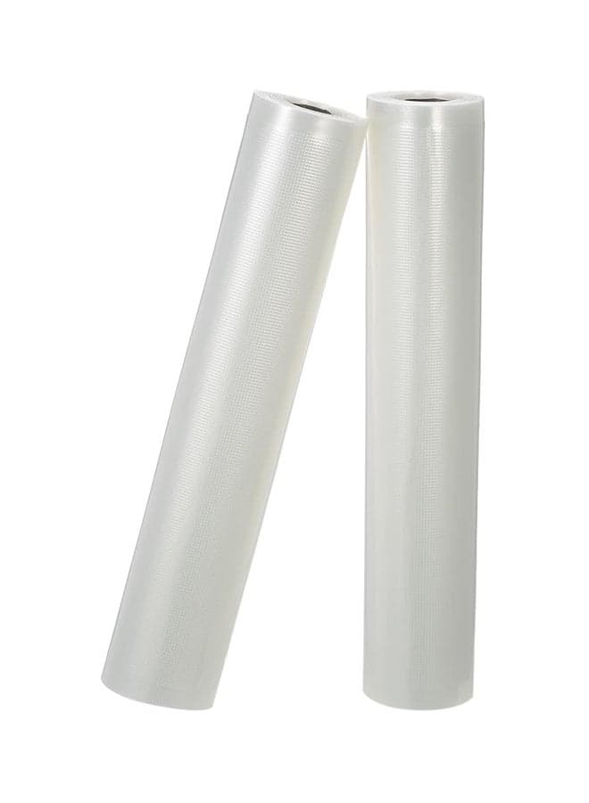 Pack of 2 Vacuum Sealer Bag Clear 30cm