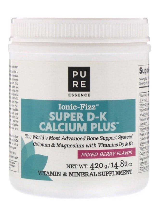 Ionic Fizz Super D-K Calcium Plus Vitamin And Mineral Supplement