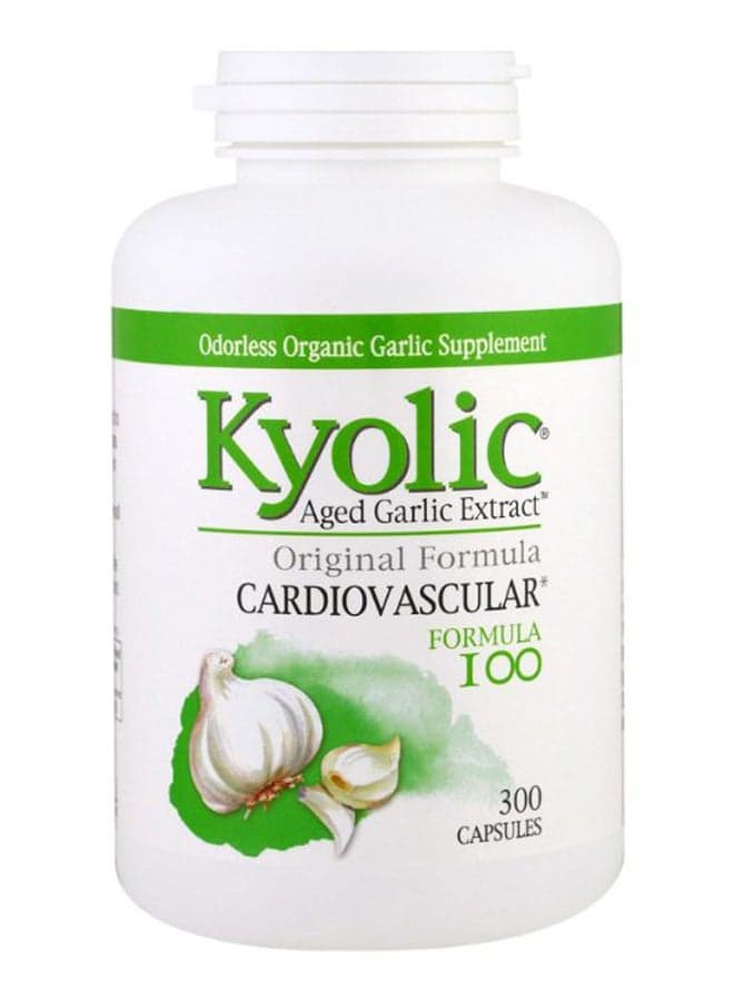 Aged Garlic Extract Cardiovascular Formula 100 - 300 Capsules