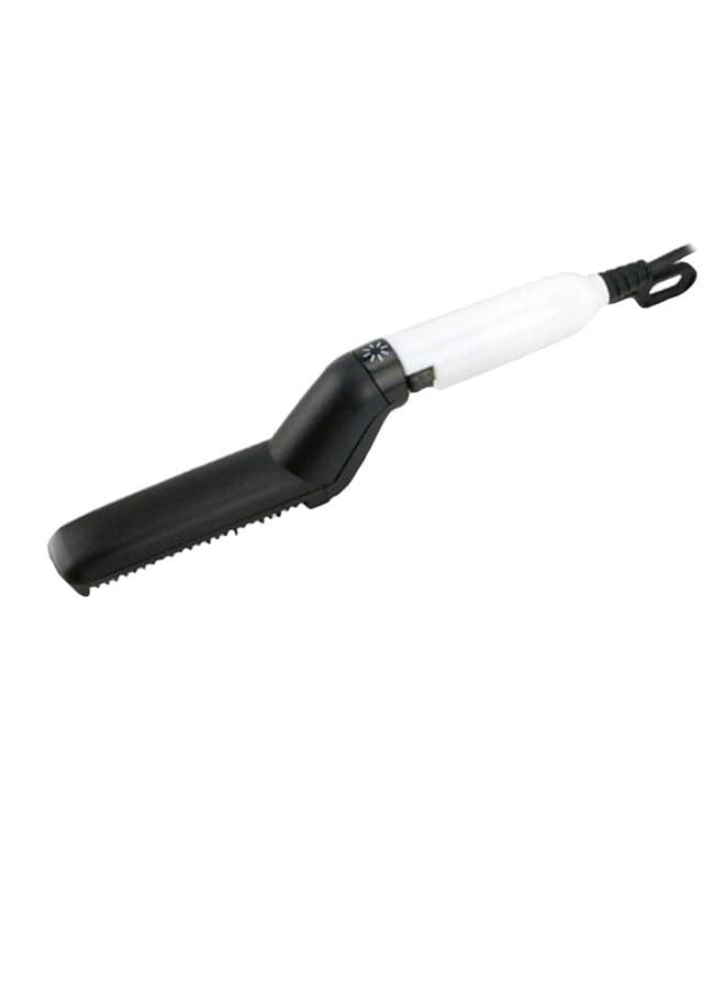 Multi-Functional Tame Finish Beard Straightening Comb Black/White