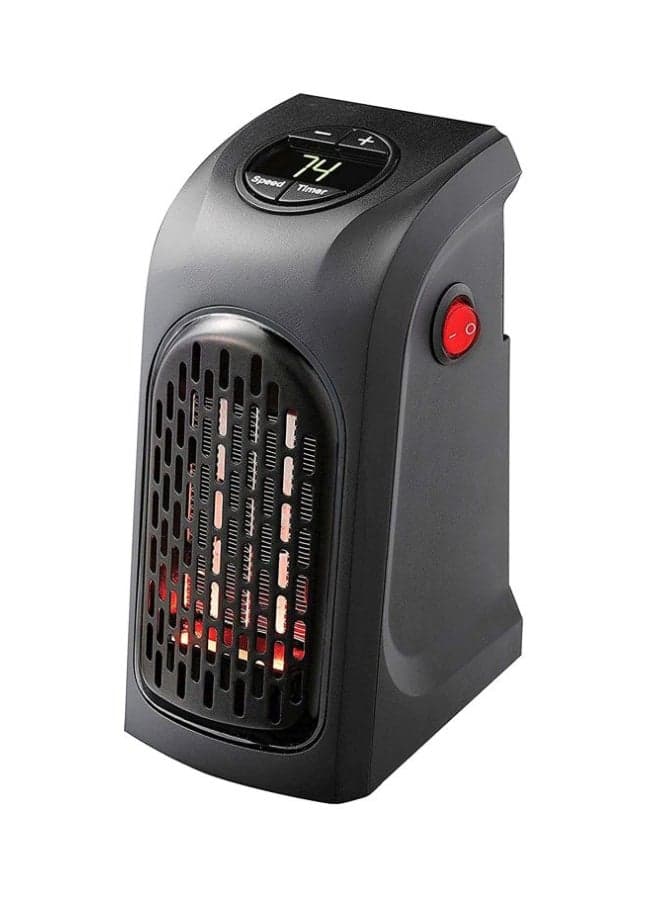 Portable Electric Heater 400 W HEATER4.18 Black/Red