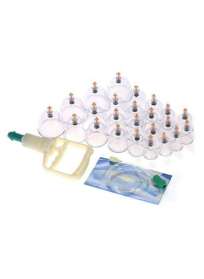 24-Piece Thicker Cupping Suit Set With Accessories