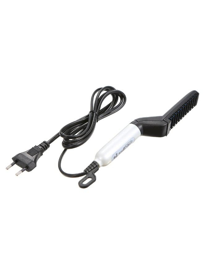 Multi-Functional Volumize Flatten Side Straighten Brush Black 26 x 8cm