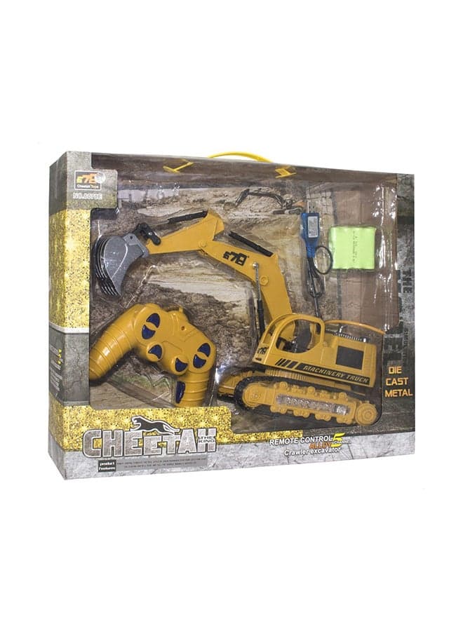 Die Cast Remote Control Crawler Excavator