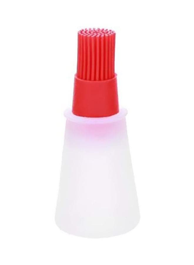 Oil Bottle Brush Red/White 12x5cm