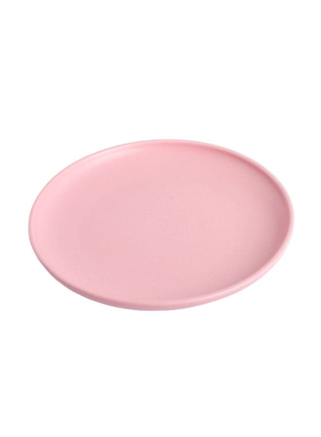 Ceramic Pizza Plate Pink 8inch