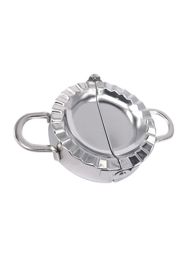 Stainless Steel Dumpling Maker Silver 9.7cm