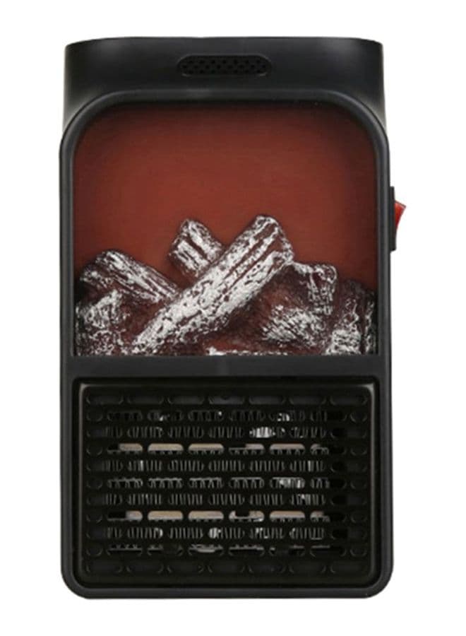 Portable Electric Flame Heater 900W 900.0 W K13496EU Black/Red/White
